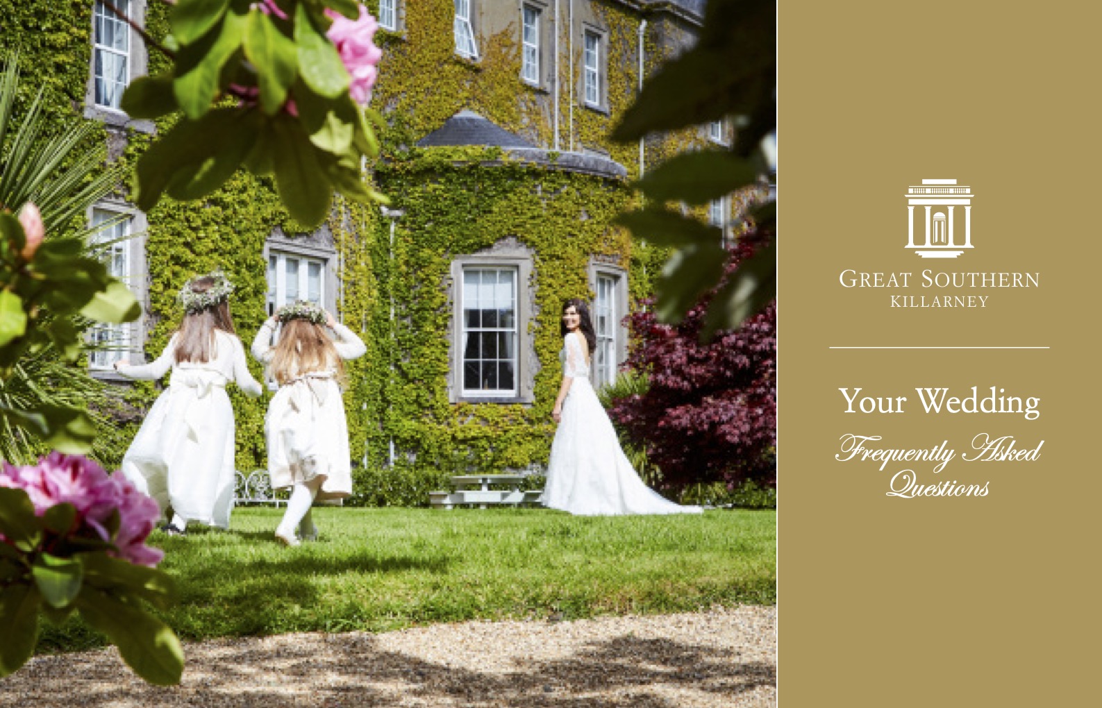 Hotel Wedding FAQ’s – Layout Work
